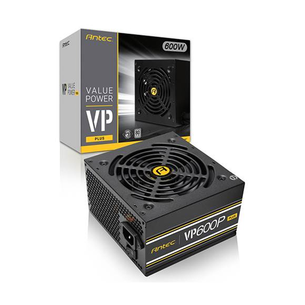 PSU ANTEC VP600P PLUS 600W 80+ - watanimall