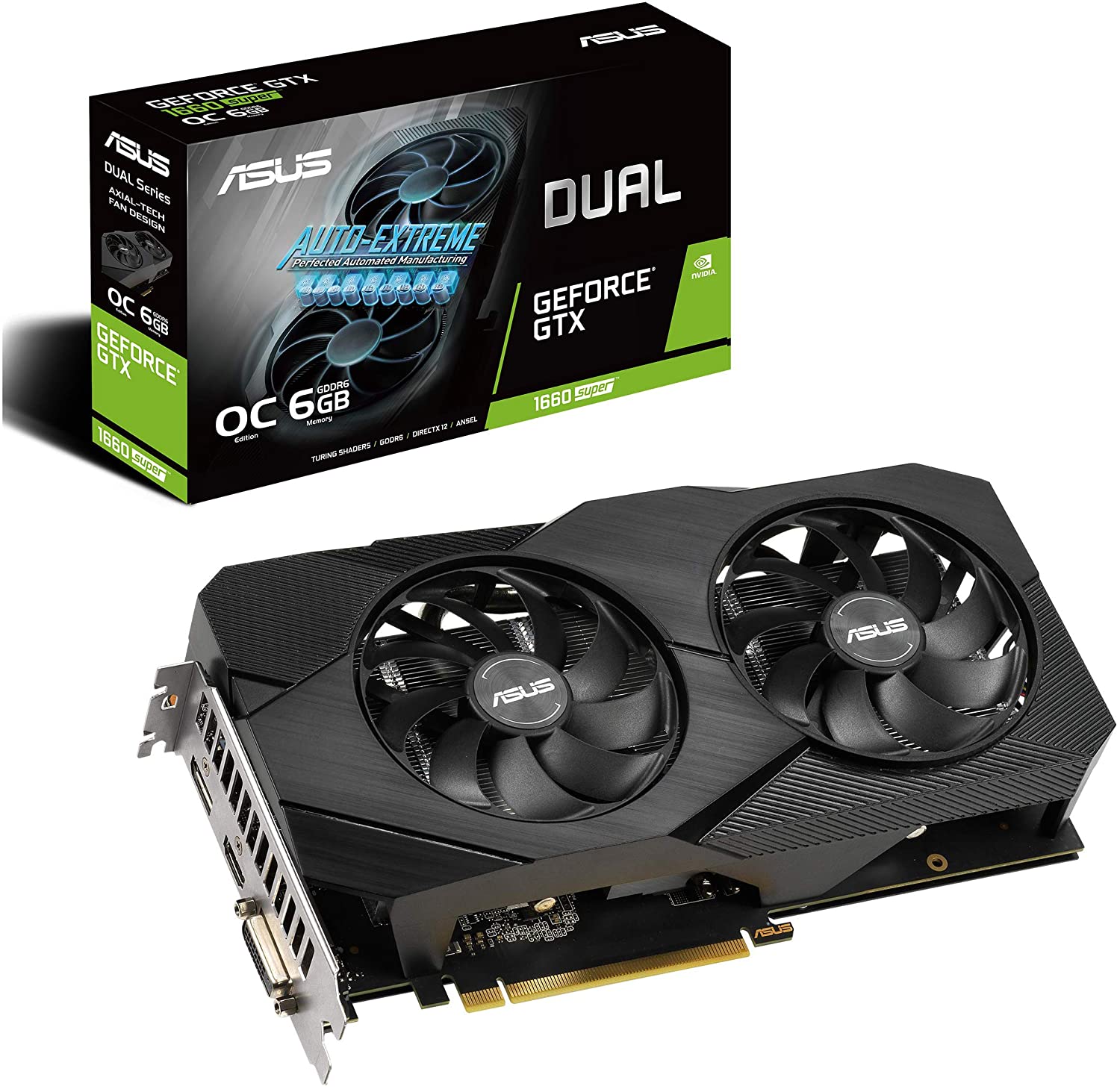 Asus geforce gtx 1660 super dual evo oc какая память