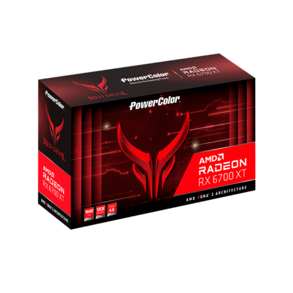 GPU POWERCOLOR RED DEVIL RX6700XT 12GBD6 3DHE/OC