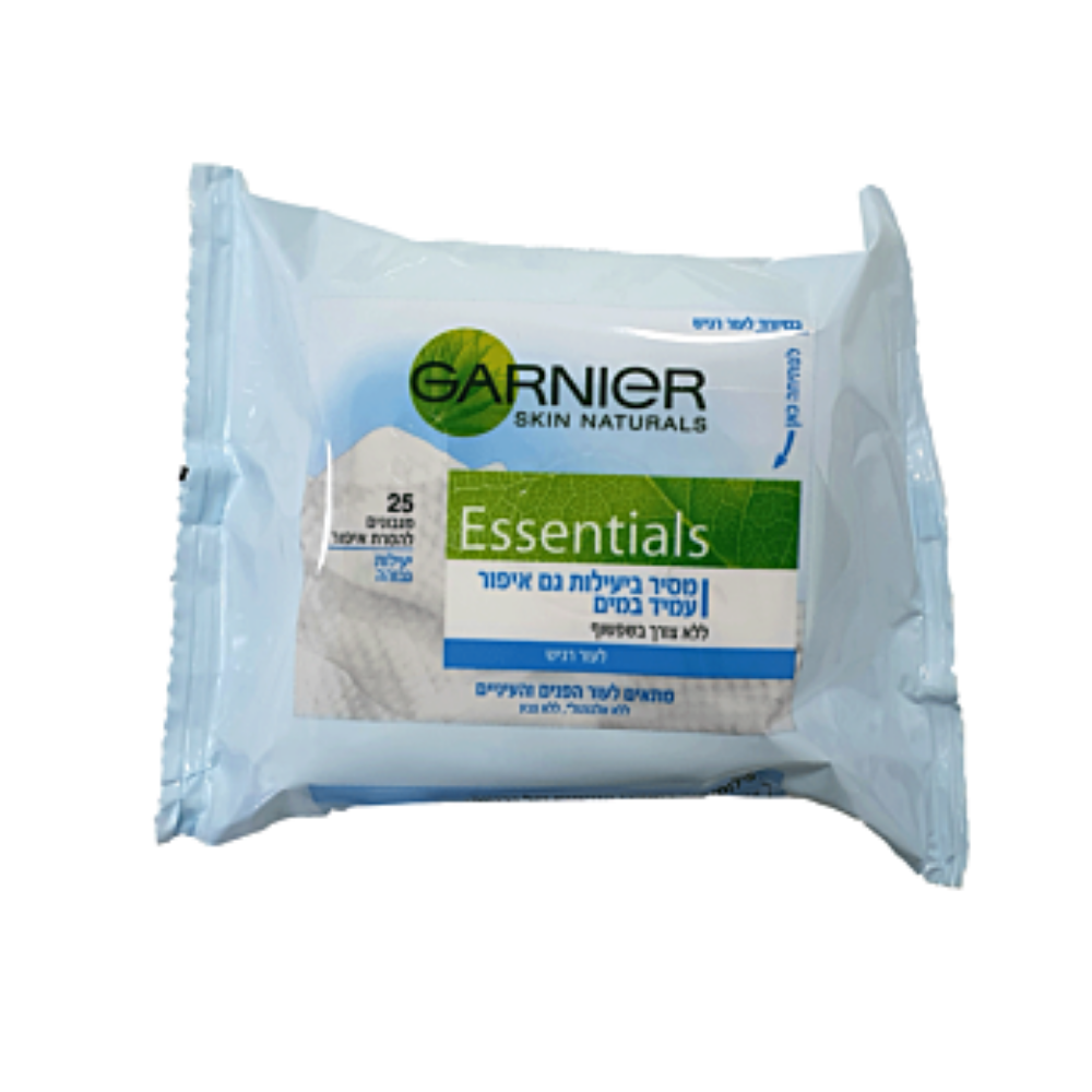 GARNIER ESSENTIALS MAKEUP WIPES watanimall