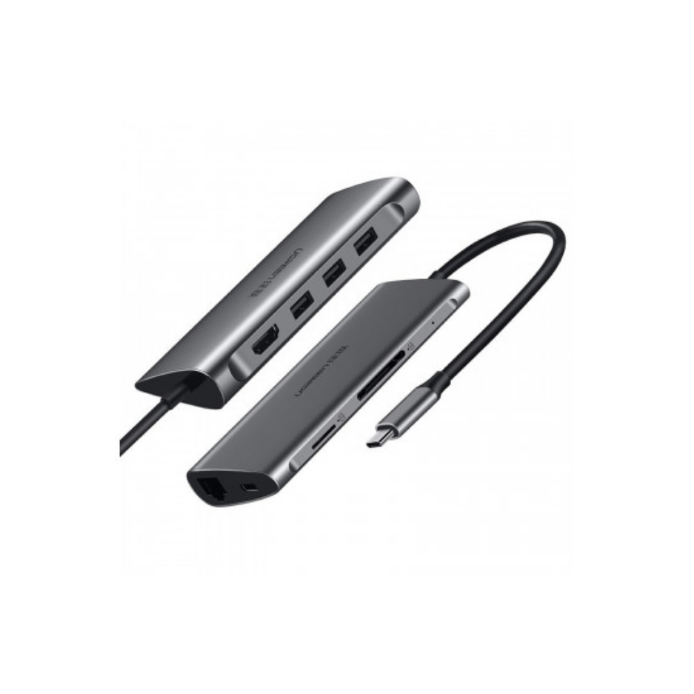 UGREEN SSD/HDD ENCLOSURE 2.5" SATA TO USB-C GAMING RGB - watanimall