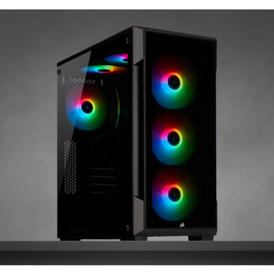 CASE CORSAIR iCUE 220T RGB TG MID TOWER BLACK