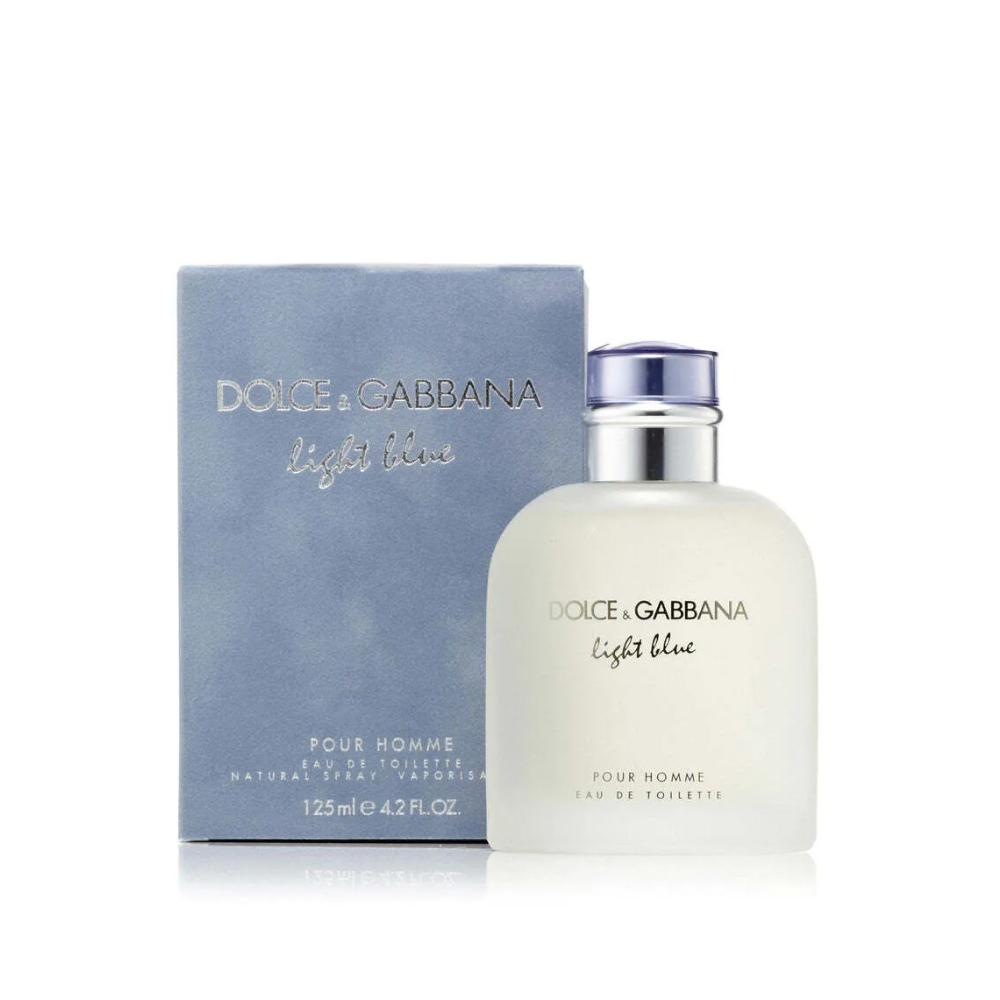 DOLCE GABBANA LIGHT BLUE MEN EDT SPRAY 125ML 4.2OZ watanimall