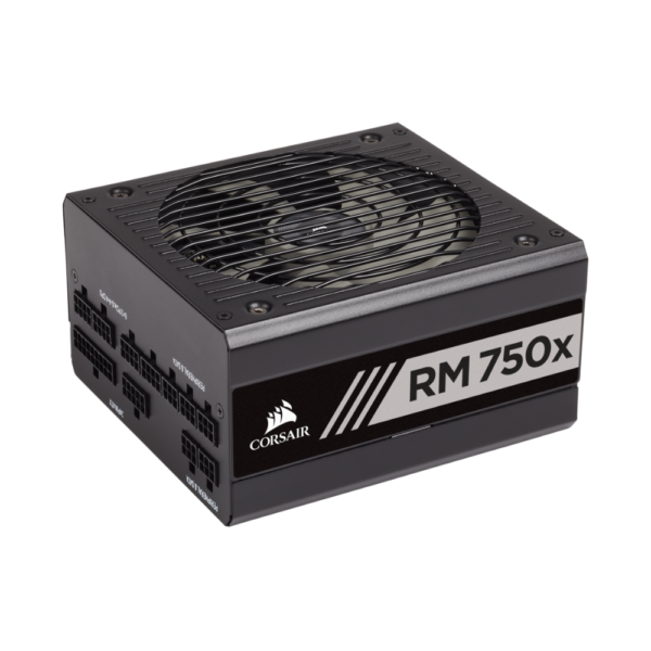RMx Series™ RM750x — 750 Watt 80 PLUS® Gold Certified Fully Modular PSU
