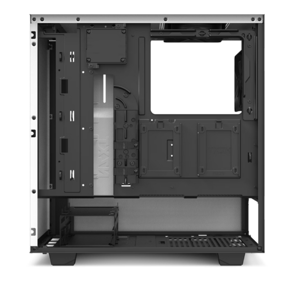 CASE NZXT H510I RGB TG MID TOWER MATTE WHITE