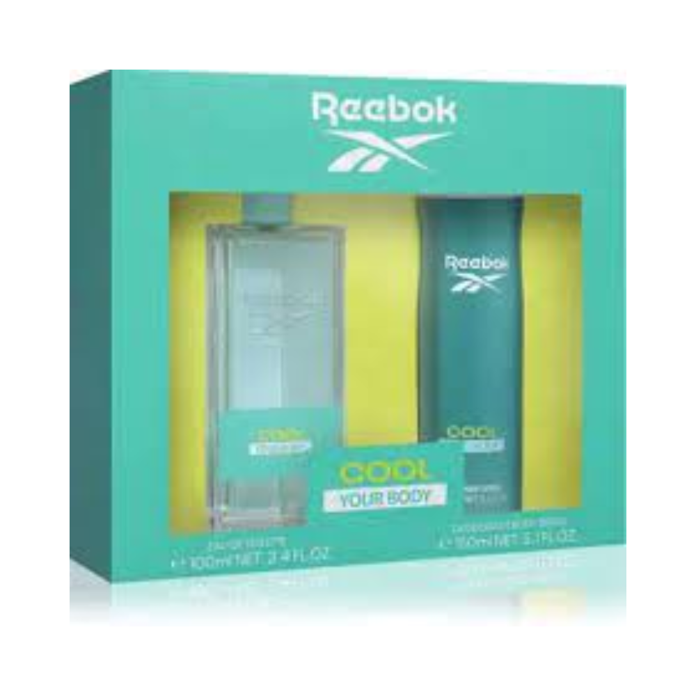 REEBOK COOL YOUR BODY SET WOMEN EDT 100ML+DEODORANT 150ML watanimall