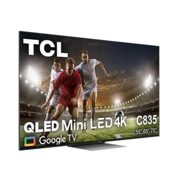 TV TCL 55C835 55” QLED MINI-LED 144HZ 4K GOOGLE SMART TV