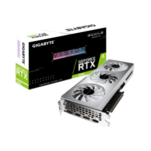 GPU GIGABYTE GeForce RTX3060-VISION-OC-12GD 2.0 WHITE LHR