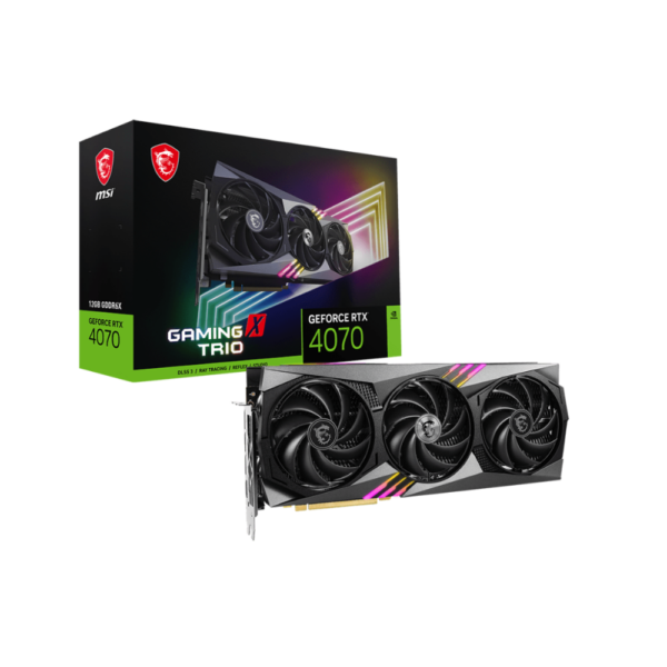 GPU MSI GEFORCE RTX 4070 GAMING X TRIO 12G