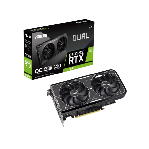 GPU ASUS DUAL RTX3060TI-O8GD6X-GAMING