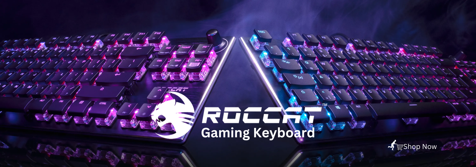 Gaming Keyboard Banner