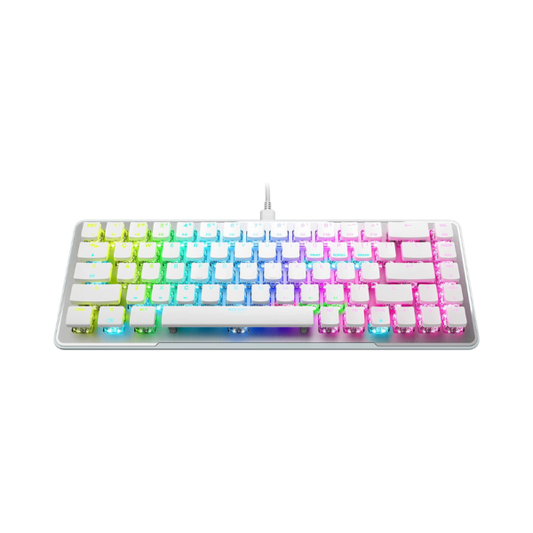 KEYBOARD ROCCAT VULCAN II MINI RGB 65% OPTICAL S-RED WHITE