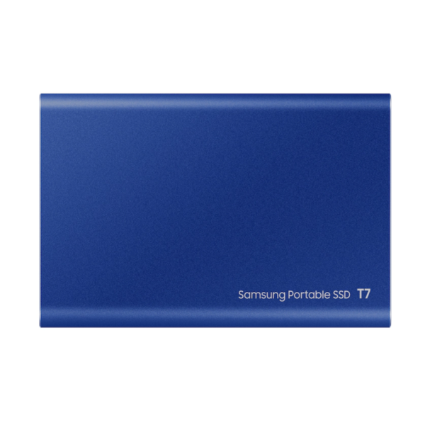 PORTABLE EXTERNAL SSD SAMSUNG T7 1TB USB3.2 BLUE