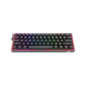 KEYBOARD REDRAGON FIZZ K617 WIRED MECHANICAL RGB DUST RED