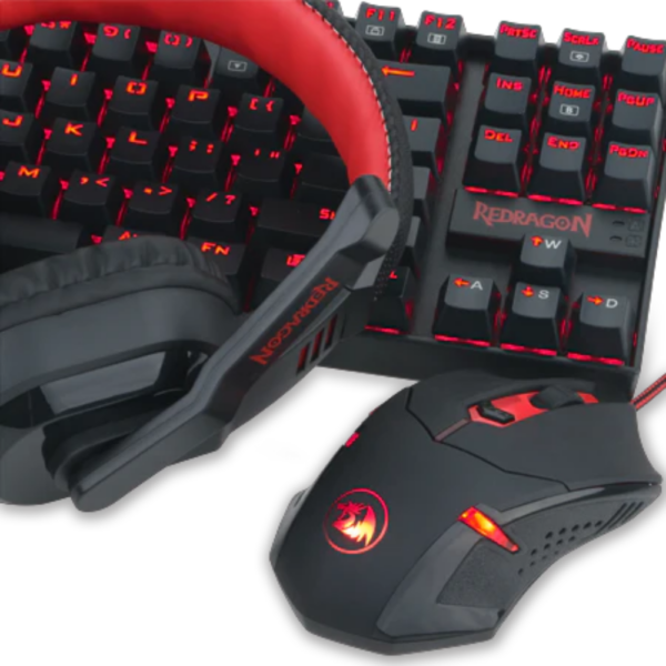 REDRAGON COMBO ESSENTIAL KIT 4IN1 K552-BB-2 GAMING PACKAGE