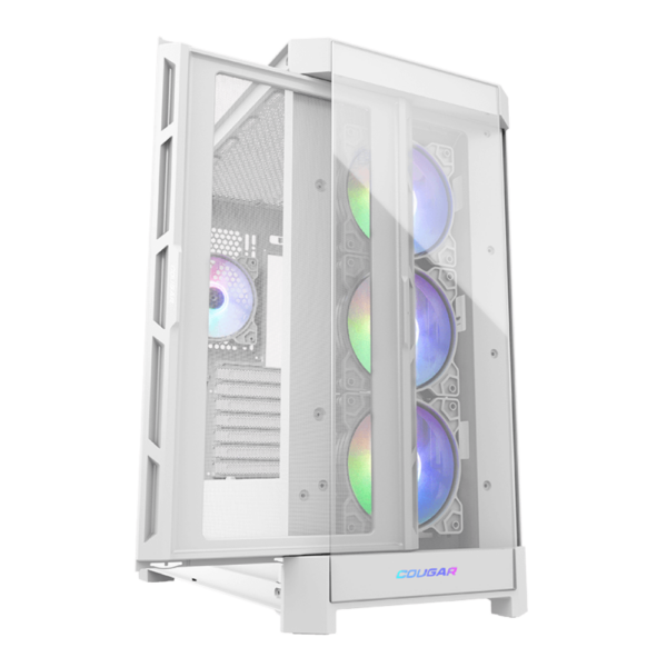 CASE COUGAR DUOFACE PRO RGB TG MID TOWER WHITE