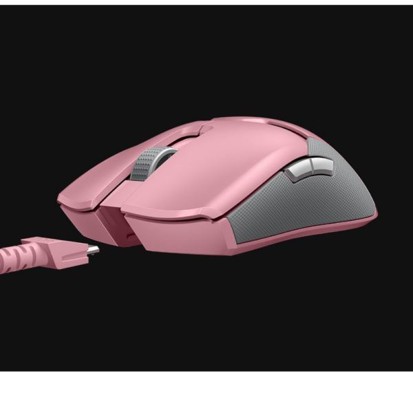 MOUSE RAZER VIPER ULTIMATE PINK RGB WIFI + CHARGING DOCK