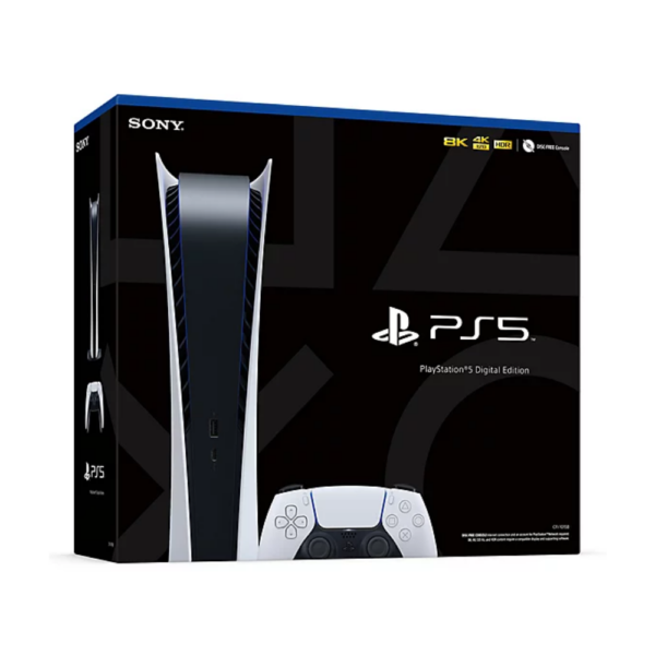 CONSOLE SONY PS5 DIGITAL EDITION 825GB WIFI BLACK & WHITE