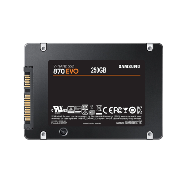 SSD SAMSUNG 870 EVO 250GB 2.5'' SATA
