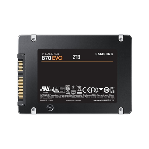 SSD SAMSUNG 870 EVO 2TB 2.5'' SATA