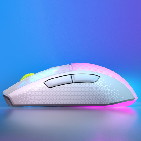 MOUSE ROCCAT BURST PRO AIR WHITE WIRELESS GAMING