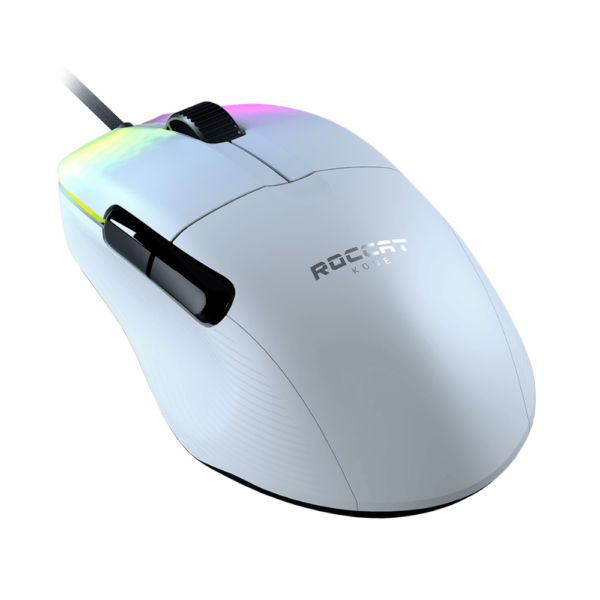 MOUSE ROCCAT KONE PRO GAMING WHITE OPTICAL SWITCH