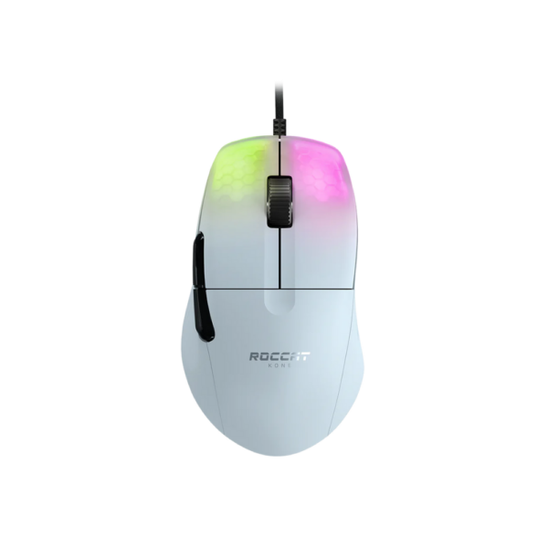 MOUSE ROCCAT KONE PRO GAMING WHITE OPTICAL SWITCH