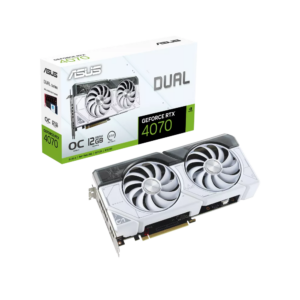 GPU ASUS DUAL RTX4070-O12G-GAMING WHITE