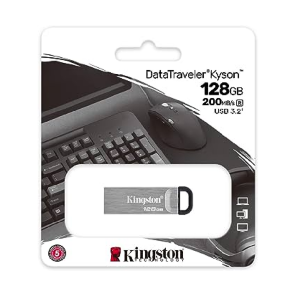 FLASH DRIVE USB3.2 KINGSTON DATA TRAVELER KYSON 128GB