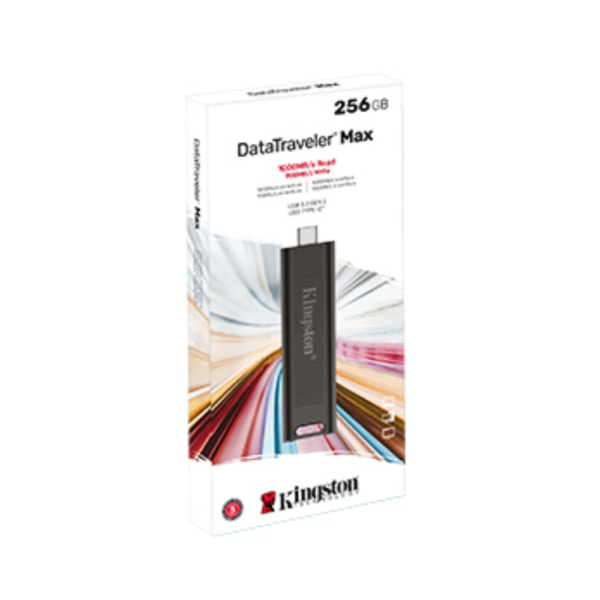 FLASH DRIVE USB3.2 KINGSTON DATA TRAVELER MAX 256GB TYPE-C