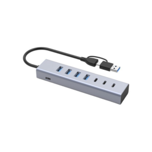 SOLID HUB WP-HB436 USB3 4 TYPE-A + 3 TYPE-C