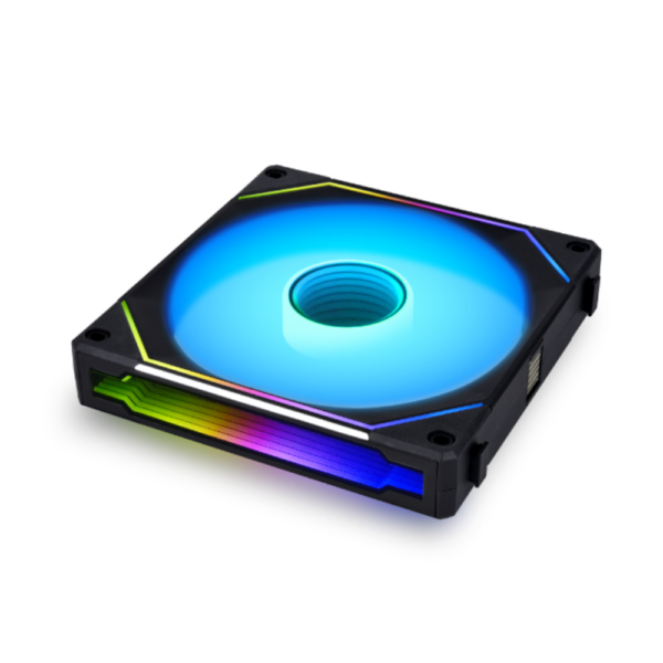 COOLER FAN-CASE LIAN LI UNI FAN SLIN120 RGB 3-FAN BLACK