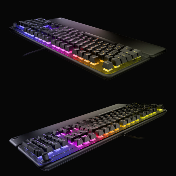 KEYBOARD ROCCAT PYRO MECHANICAL RGB GAMING LINEAR SWITCHES