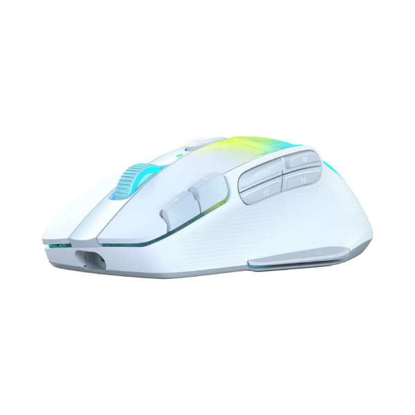 MOUSE ROCCAT KONE XP AIR BLACK WIRELESS WITH CH DOCK WHITE