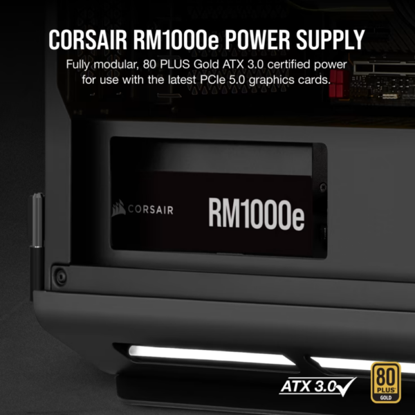 PSU CORSAIR RME RM1000E 1000W 80+ GOLD PCIE 5