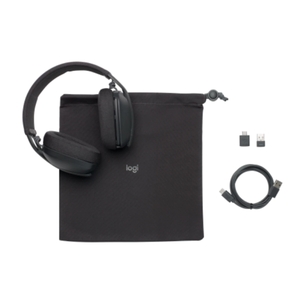 HEADSET LOGITECH ZONE VIBE 125 WIRELESS BLACK