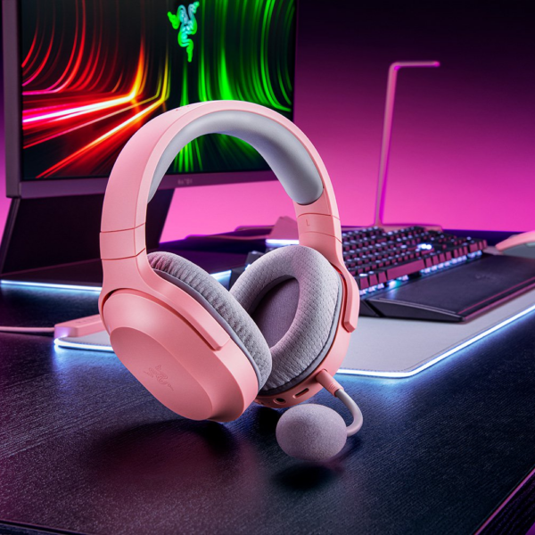 HEADSET RAZER BARRACUDA X PINK WIFI MULTI PLATFORM+MOBILE