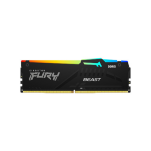 RAM KINGSTON FURY BEAST RGB DDR5 BLACK 6000 CL40 1X8GB