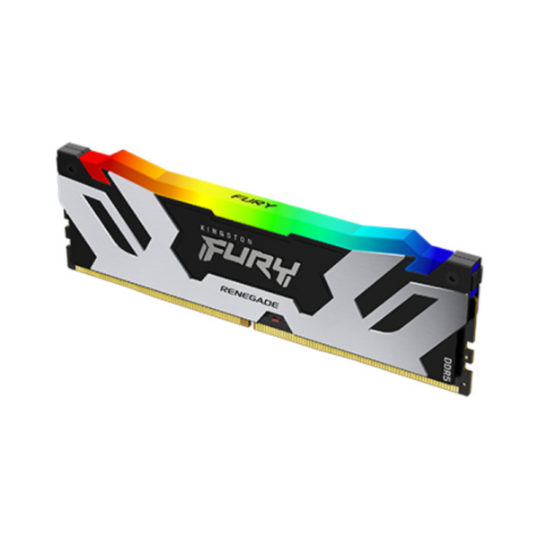 RAM KINGSTON FURY RENEGADE RGB SILVER 6400 DDR5 1X24GB CL32