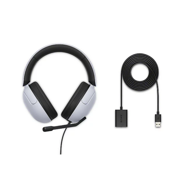 HEADSET SONY INZONE H3 PC/PS5 WIRED WHITE BLACK
