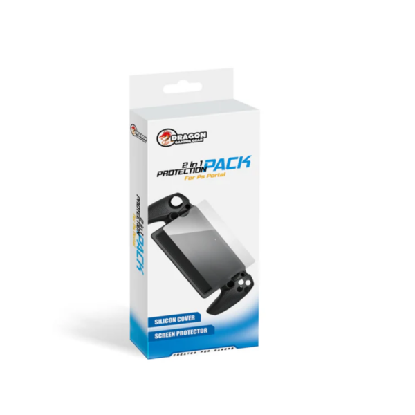 DRAGON PS PORTAL 2 IN 1 SILICON COVER AND SCREEN PROTECTOR