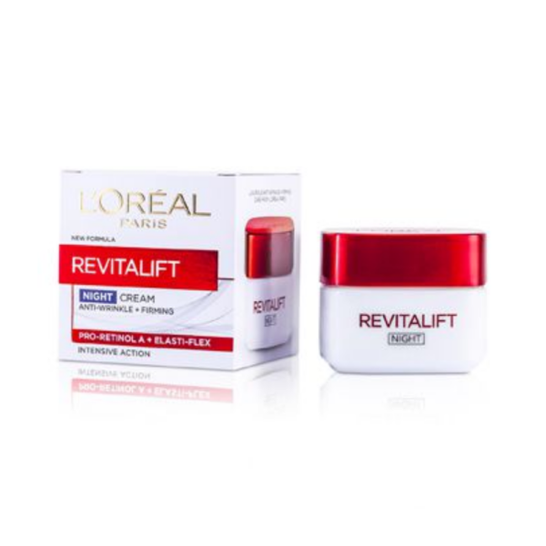 LOREAL REVITALIFT HYDRATING NIGHT CREAM 50ML 5011408040791