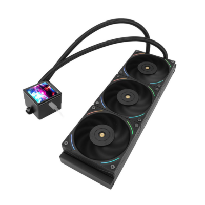 COOLER LIQUID-CPU FROZEN VISION 360 LCD 3-FAN BLACK