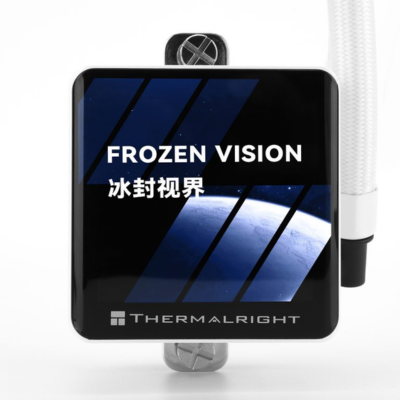 COOLER LIQUID-CPU FROZEN VISION 360 LCD 3-FAN WHITE