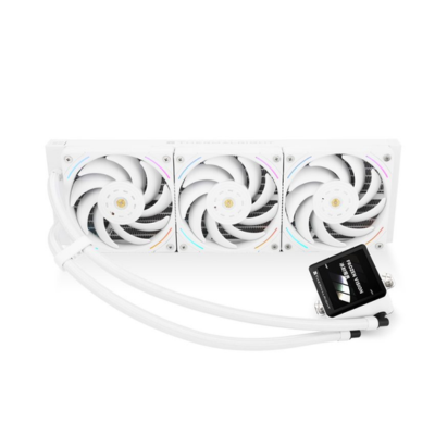 COOLER LIQUID-CPU FROZEN VISION 360 LCD 3-FAN WHITE