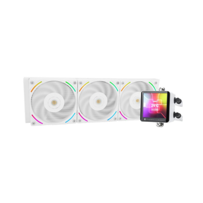 COOLER LIQUID-CPU FROZEN VISION 360 LCD 3-FAN WHITE