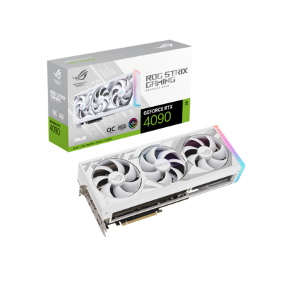 GPU ASUS ROG STRIX RTX4090-O24G-WHITE GAMING