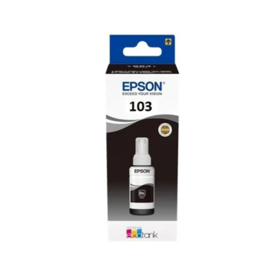 INK BOTTLE EPSON ECOTANK 103 BLACK 65ML