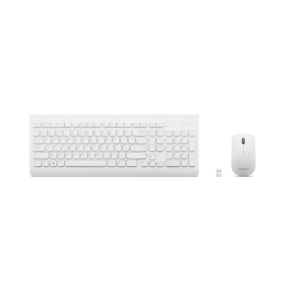 KEYBOARD + MOUSE LENOVO 510 WIRELESS COMBO WHITE