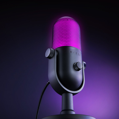 MICROPHONE RAZER SEIREN V3 CHROMA RGB USB